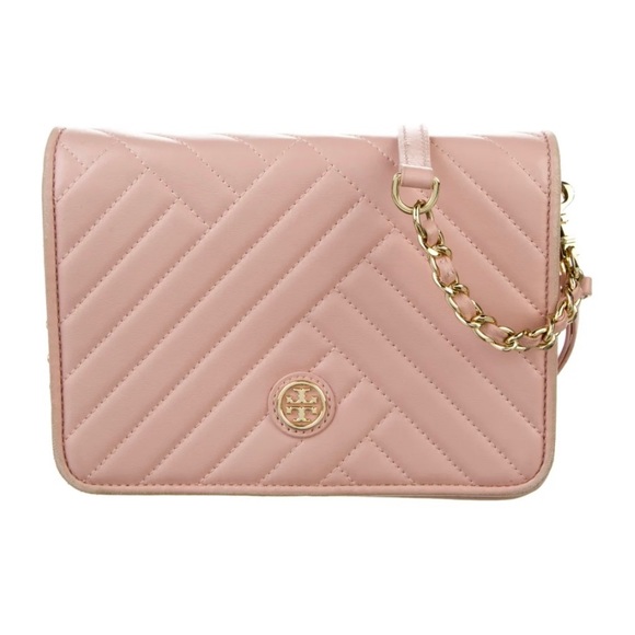 Tory Burch Quilted Leather Flap Bag - Picture 1 of 3
